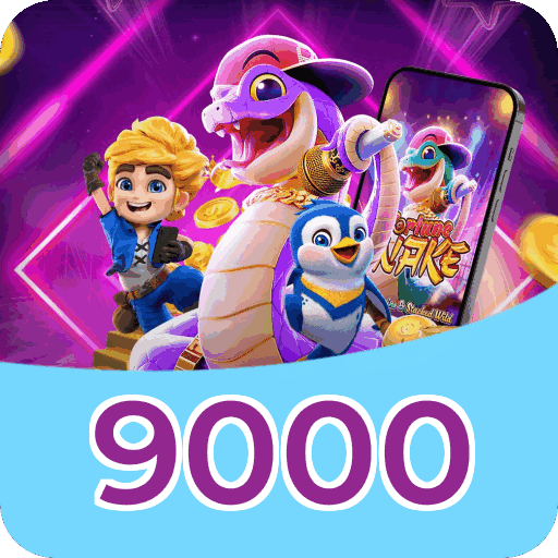 Números do app 9000 em material de marketing — ilustração, não auditoria